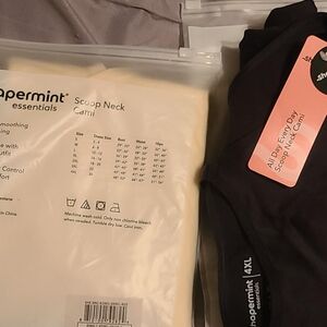 Shapermint Essentials Scoop Neck Camisole in Black